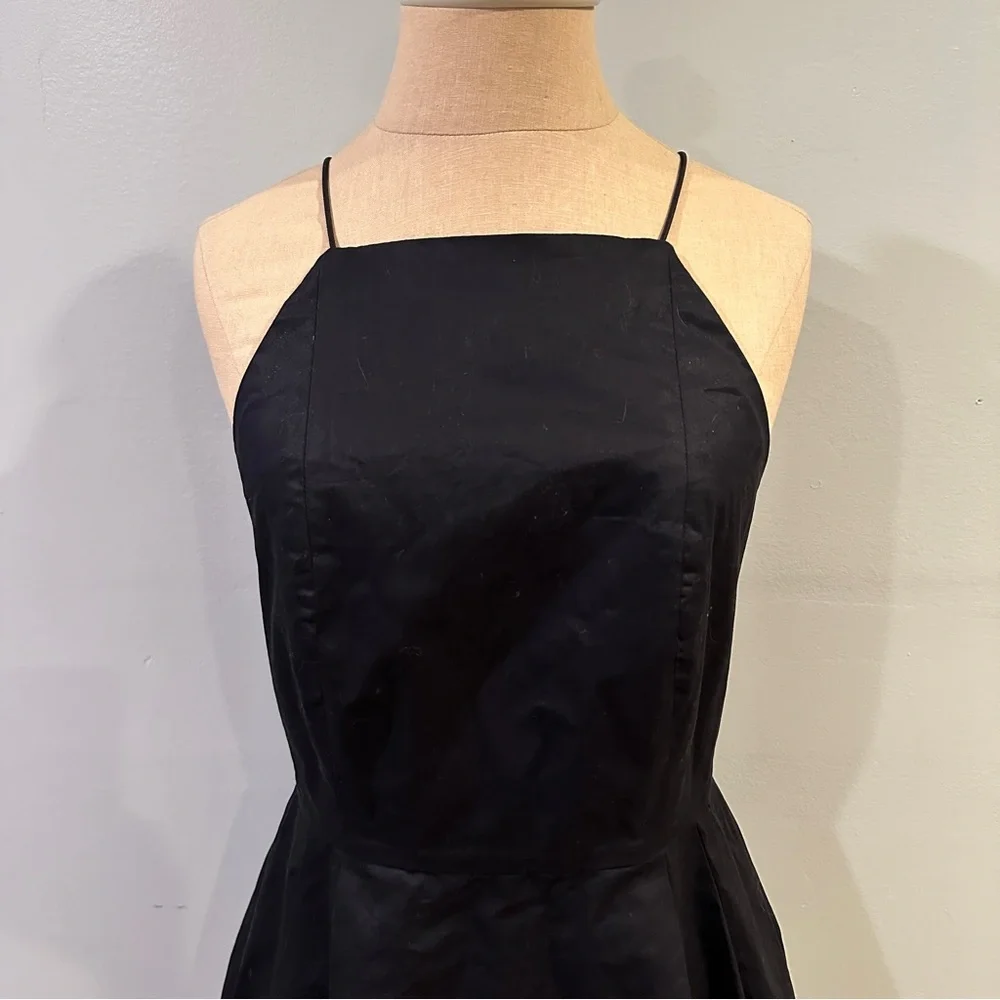 Kate Spade Saturday Black High Neck Sleeveless Dress - Picture 2 of 5